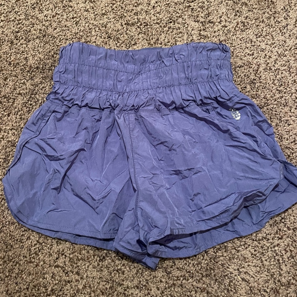 Free people the way home shorts in periwinkle size XS